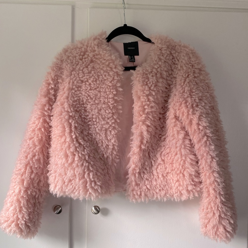 Forever 21 faux fur jacket.